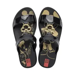 ZAXY - Sandalias Mujer Casuales Mickey Mouse Negro