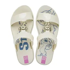 ZAXY - Sandalias Mujer Casuales Stitch Beige