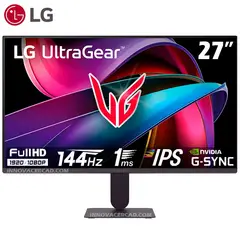 LG - Monitor UltraGear G4 27G411A-B de 27 FHD IPS, 144 Hz, 1MS, G-SYNC