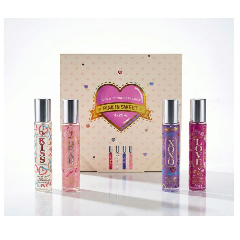 Set de perfumes para mujer dulces y suaves