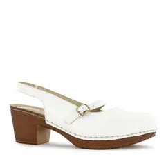 ECCO - Pump Reina Cuero Mujer Blanco Mika19