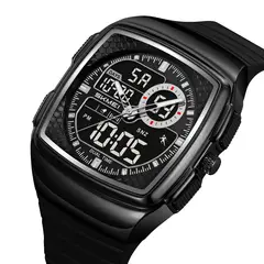 SKMEI - Reloj 2530 Negro Correa Silicona para Caballero