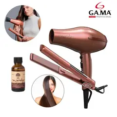 GAMA - Combo Secadora 5D MARULA + Alisador 5D MARULA