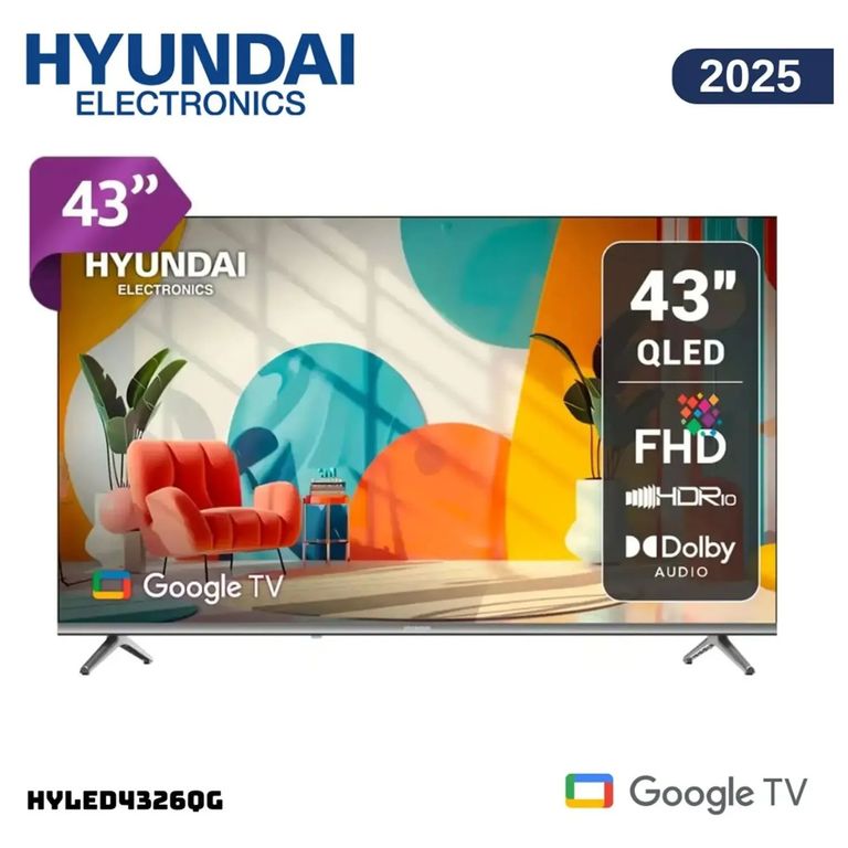 Televisor 43 QLED Google TV HYLED4326QG FHD