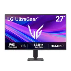 LG - Monitor Gaming 27G411A 27” FHD IPS 144Hz - Ideal para Juegos Cone