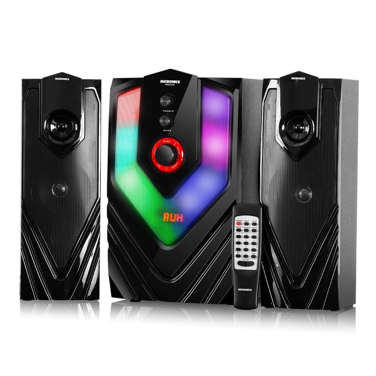 PSICOTIC MIC S7005KTV SISTEMA DE AUDIO RITMIC LED SD+USB RMS110W 70+20x2 M