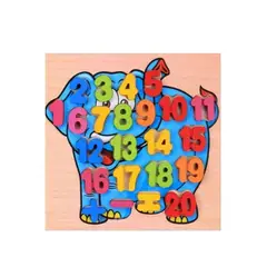 GENERICO - Rompecabeza De Encaje En Forma De Elefante