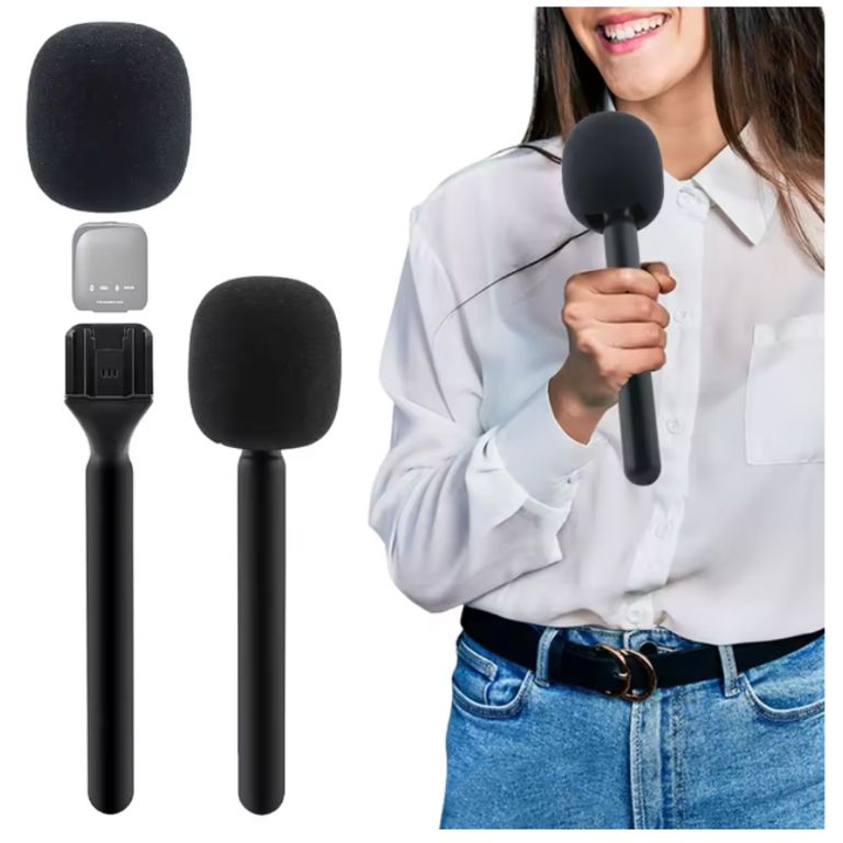 Adaptador Soporte Mano Microfono Inalámbrico Solapero