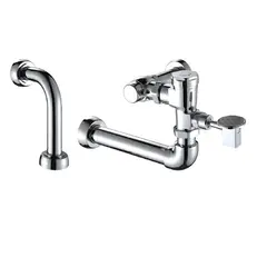 FRATELLI - FLUXÓMETRO DE INODORO PARA PIE PEDAL CROMADO GS8105-3