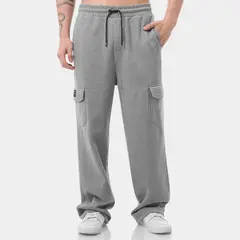 GZUCK - Pantalon Jogger Moda Franela Patnnner Hombre