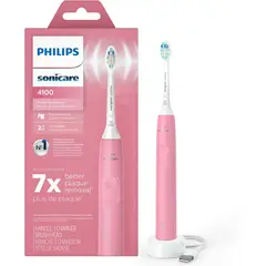 PHILIPS - Sonicare Cepillo de dientes Eléctrico recargable 4100 Rosado