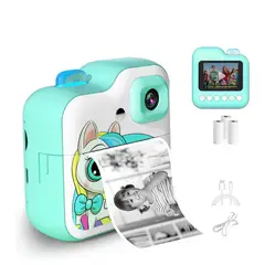 GENERICO - Cámara Digital de impresión para niños Full HD compatible con móviles