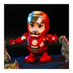 GENERICO - ROBOT BAILARIN COLECCIONABLE ROJO AMARILLO - JUGUETE NAVIDAD