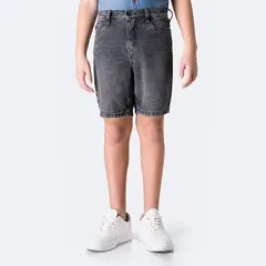 PIONIER - Short Bermuda Denim Bernabee-Rigido Niño