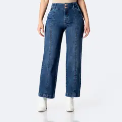 PIONIER - Pantalón Jean Denim Stretch Mujer Candelah