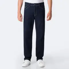 PIONIER - Pantalón Recto Denim Stretch Hombre Emilhio