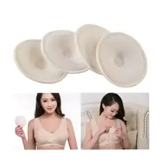 GENERICO - Set 4 Protector lactancia algodón absorbente lavable