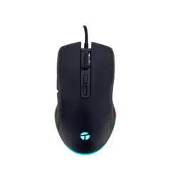 Teros - Mouse Gamer TE-1233G DPI hasta 7200 RGB USB negro 7 botones
