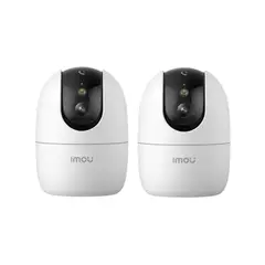 IMOU - Kit 2 Cámara seguridad WiFi Ranger 2 Pro 3K 5MP + Micro SD 64GB S2EN-5R1S interiores -