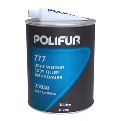 POLIFUR - MASILLA POLYESTER 777 LIGERA 3LT