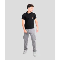 CH CASTRO SPORT - PANTALON DRILL CARGO REDWOOD 100% ALGODÓN RÍGIDO HOMBRE