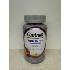 CENTRUM - Multivitaminico Para Mujer 50 Sabor Frutas 80 gomitas