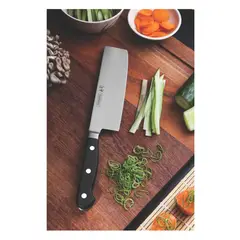 TRAMONTINA - CUCHILLO NAKIRI SUSHI GOLD 7 PULGADAS