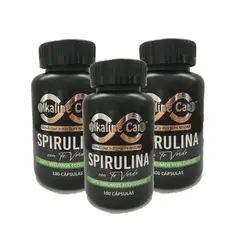 ALKALINE CARE - Spirulina con Té verde 300 Cápsulas