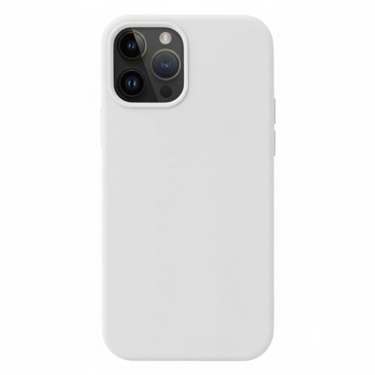 Funda para iPhone 15 Pro Max Soft Feeling Antishock Blanco Resistente