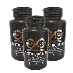 ALKALINE CARE - Testo Booster 300 Cápsulas (Potenciador Sexual Natural)
