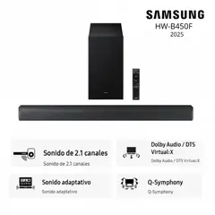 SAMSUNG - Soundbar Serie B 2.1 Ch. HW-B450F (2025)