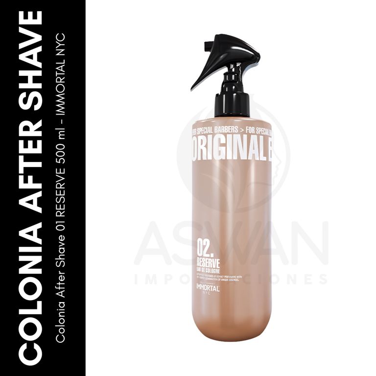 Colonia After Shave 02 RESERVE 500 ml - IMMORTAL NYC