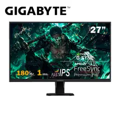 GIGABYTE - MONITOR GS27FA 27P FHD IPS 180HZ 1MS HDMI DP