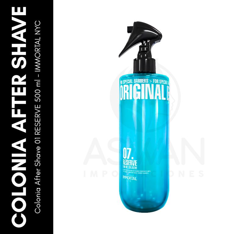Colonia After Shave 07 RESERVE 500 ml - IMMORTAL NYC