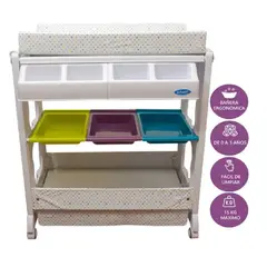 INFANTI - Bañera Cambiador 2 Niveles