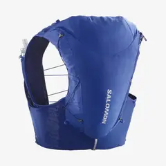SALOMON - Chaleco De Hidratacion Adv Skin 12 With Flasks Unisex Azul Medium -