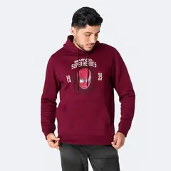 Pionier - Polera Hoodie Franela Herix-Marvel Hombre
