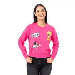 PIONIER - Polera French Terry Mujer Ines-Looney