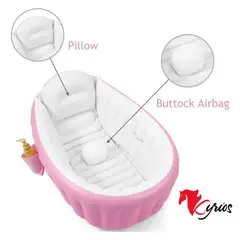 NO LOGO - TINA INFLABLE PARA BEBES CON ANTIDESLIZANTE