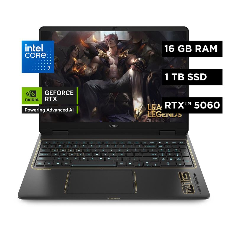 Laptop Gaming OMEN 16-am0021la Edición LOL Teclado Inglés