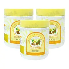 BIOAQUA - PACK 3 CREMA CORPORAL VAINILLA 260ML