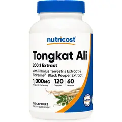 NUTRICOST - Tongkat Ali 1000 mg 120 Capsulas