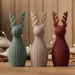 GENERICO - Reno Navideño Decorativo Rojo