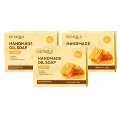 BIOAQUA - PACK 3 JABÓN EN BARRA DE MIEL 100G