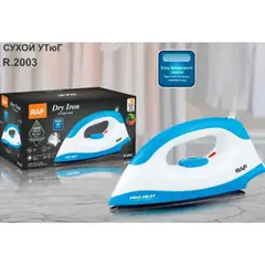 GENERICO - Plancha De Ropa Electrica Portatil Raf 1200 W - Blanco