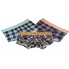 GENERICO - Boxer Masculino corto Premium (Pack x 3 unidades)