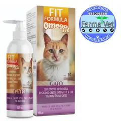 DRAG PHARMA - FIT OMEGA GATOS 3 Y 6 X 125 ML