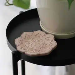 NIABEL - Joyero Mandala Concreto Rosa