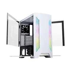 LIAN LI - CASE LANCOOL II MESH C SNOW ARGB, 2 VIDRIO TEMPLADO, USB TIPO-C (RGB-S)