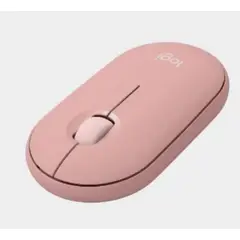 LOGITECH - MOUSE 2 PEBBLE M350S BLUETOOTH/WIRELESS ROSE